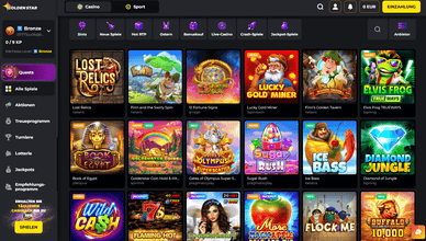 Glücksspiele Glücksspiele im Golden Star Casino