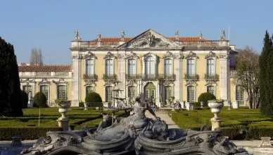 Architecture royale près du Palais de Pena. Palais de Pena et patrimoine royal portugais.