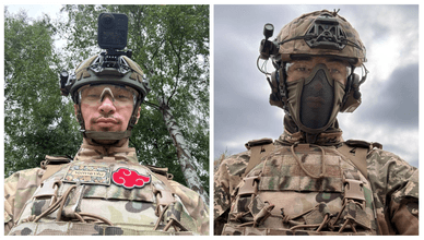 Андрій Лузан під час проходження БЗВП