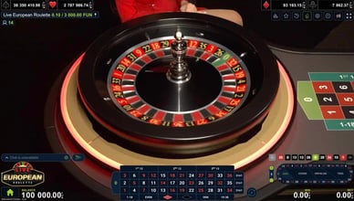 Live European Roulette