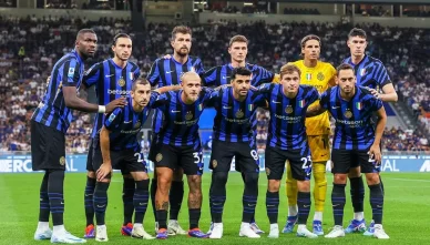 Giocatori dell’Inter Milano