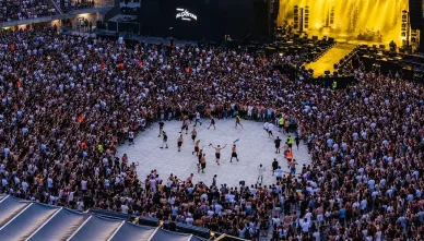 Festiwal Oshee Warszawa Mosh pity na Oshee AllStar Festival
