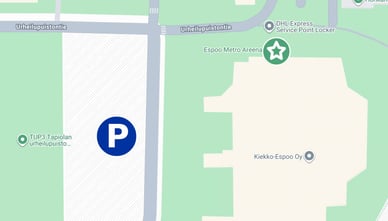 espoon metro areena pysäköinti