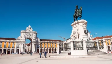Praça do Comércio em Lisboa