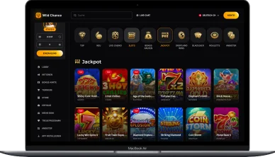 Jackpot-Spiele Jackpot-Spiele im WildChance Casino