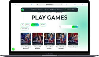 microgaming live casino games