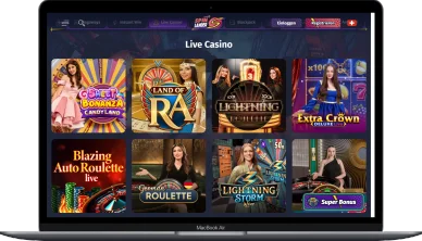 Live-Spiele Live-Spiele im Spinlander Casino
