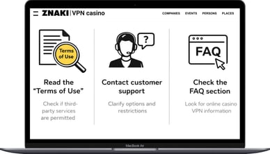 online casinos that allow vpn