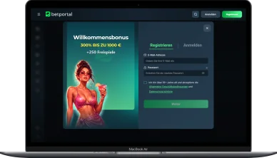Registrierung bei BetPortal Casino Registrierung bei BetPortal