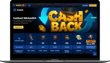 Cashback Gangstasino Cashback