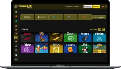 Crash-Spiele in OneClick Casino