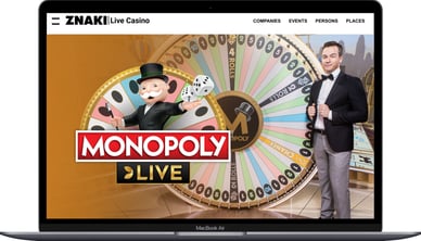 play monopoly live casino
