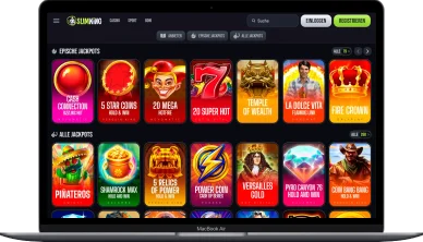 Slimking Casino: Jackpot-Spiele