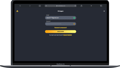 Anmeldung und Passwort 