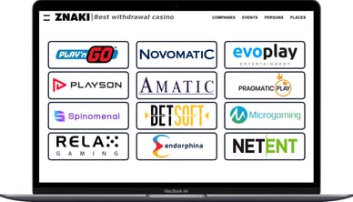 best payout casino providers