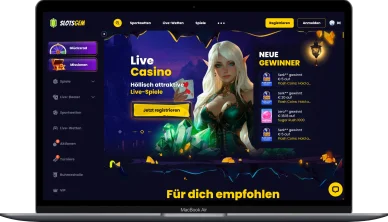 SlotsGem Casino mit 15-Euro-Bonus-Optionen SlotsGem Online Casino mit 15-Euro-Bonus