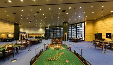 All'interno del casinò Campione