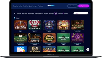 Wintari Casino Tischspiele Wintari Online Casino Tischspiele