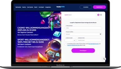 Wintari Casino Registrierung Wintari Online Casino Registrierung