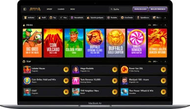 Spieleangebot im Atefia Casino