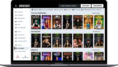 Live-Casino Zoccer