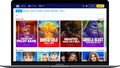 SkyHills Casino: Spielebibliothek Die Spielebibliothek des SkyHills Casinos