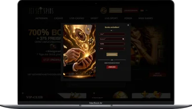 JetSetSpins Casino Registrierung JetSetSpins Registrierung