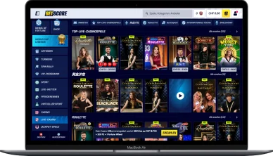 Live-Spiele Live-Spiele im Betscore Casino