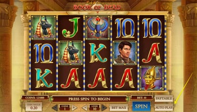 Book of Dead Slot Autoplay