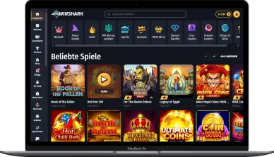 Glücksspiele im Winshark Glücksspiele im Winshark Casino