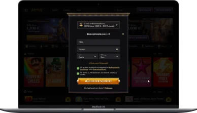 Atefia Online Casino Registrierung