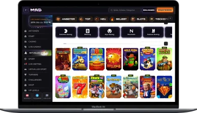MadCasino Spieleangebot Mad Casino Spieleangebot