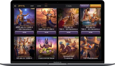Atefia Online Casino Bonus