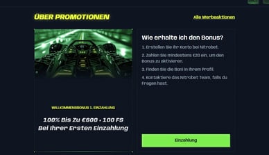 Nitrobet Casino Willkommensbonus