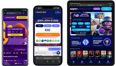 Nettikasino luottokortti matkapuhelimella