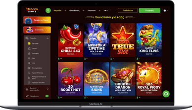 Παιχνίδια Dragonslot με πληρωμή από κινητό Επιλογές παιχνιδιών στο Dragonslot με κινητό