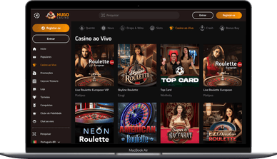 Casino ao vivo com um dealer real Casino ao vivo com um dealer real no Hugo