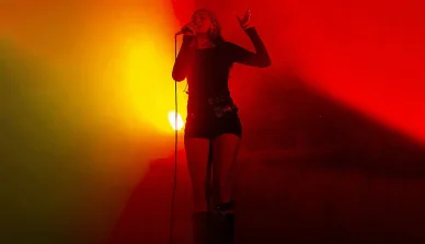 Występ piosenkarki na Las Festival