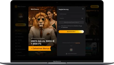 WildChance Casino Registrierung