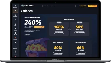 Winshark Casino Willkommensbonus Winshark Online Casino Willkommensbonus
