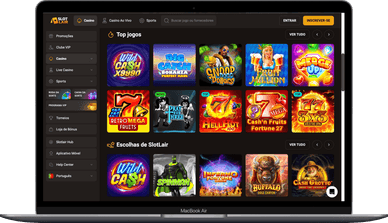 Tipos de jogos Tipos de jogos no Slotlair