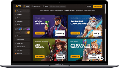 Bónus para reabastecer a sua conta Bónus para reabastecer a sua conta no Slotlair