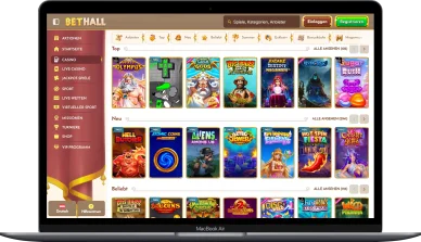 Bethall Casino Spieleangebot