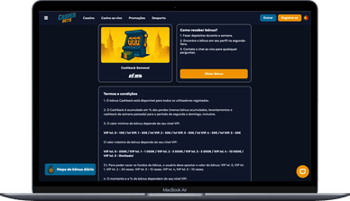Cashback de casino online Cashback de casino online CasperBets