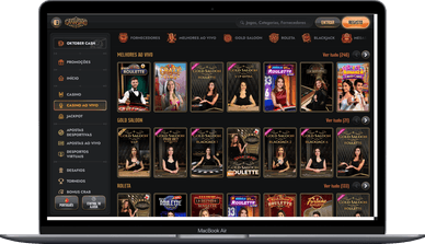 Casino ao vivo com dealer no Gransino casino