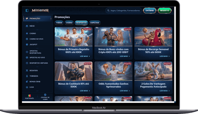 Bónus para apostas desportivas Bónus para apostas desportivas no Millioner