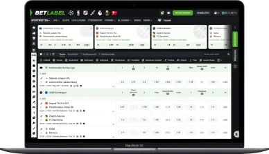 Betlabel Online Casino Sportwetten