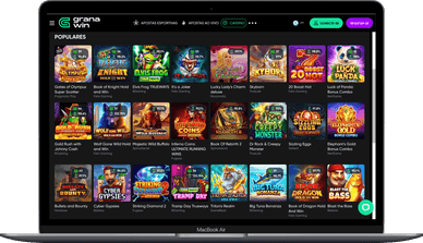 Gama de jogos Gama de jogos no Granawin