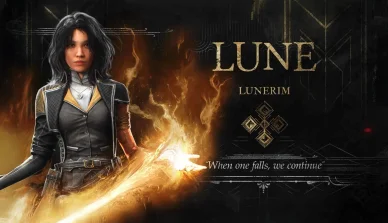 Lune utilisant la magie du feu dans Clair Obscur : Expedition 33.