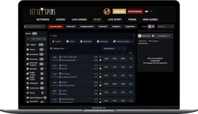 JetSetSpins Sportwetten JetSetSpins Casino Sport